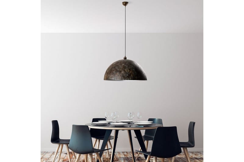 Taklampe Brena Enkelt Sokkel Antikvitet - Brun - Belysning - Innendørsbelysning & Lamper - Vinduslampe