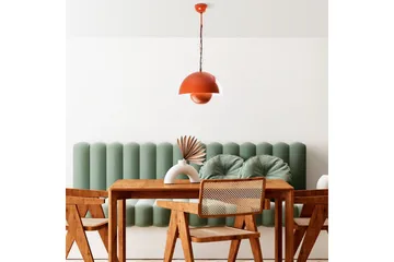 Taklampe Brena Enkelt Sokkel Oransje - Oransje - Belysning - Innendørsbelysning & Lamper - Vinduslampe