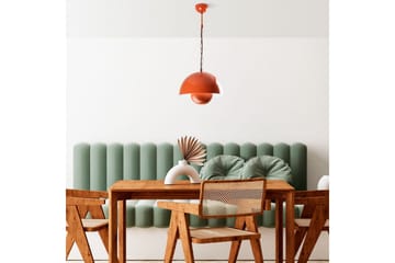 Taklampe Brena Enkelt Sokkel Oransje - Oransje - Belysning - Innendørsbelysning & Lamper - Vinduslampe