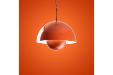 Taklampe Brena Enkelt Sokkel Oransje - Oransje - Belysning - Innendørsbelysning & Lamper - Vinduslampe