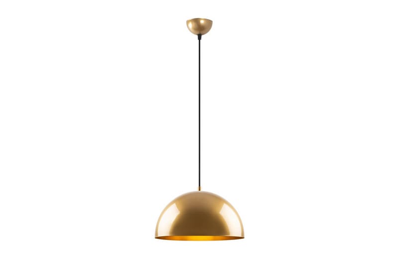 Taklampe Brena Gull Enkelt Sokkel - 30 x 30 x 111 cm - Belysning - Innendørsbelysning & Lamper - Vinduslampe