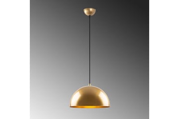 Taklampe Brena Gull Enkelt Sokkel - 30 x 30 x 111 cm - Belysning - Innendørsbelysning & Lamper - Vinduslampe