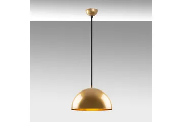 Taklampe Brena Gull Enkelt Sokkel - 30 x 30 x 111 cm - Belysning - Innendørsbelysning & Lamper - Vinduslampe