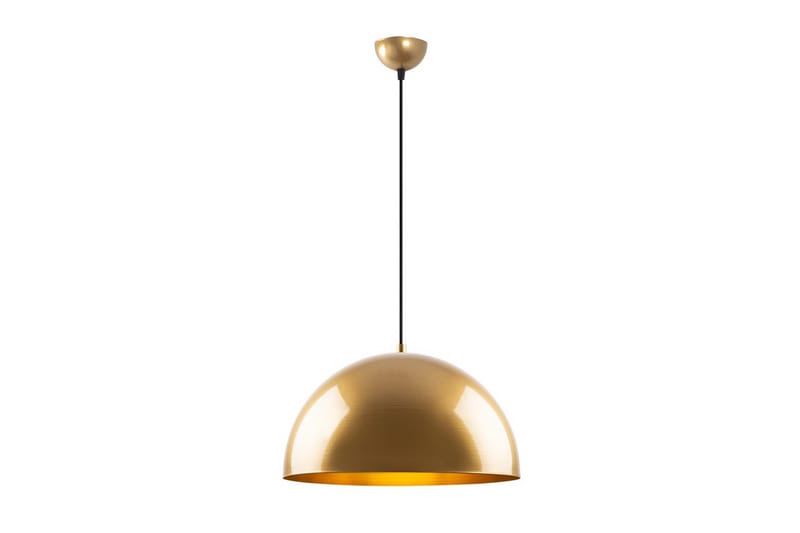 Taklampe Brena Gull Enkelt Sokkel - 40 x 40 x 116 cm - Belysning - Innendørsbelysning & Lamper - Vinduslampe