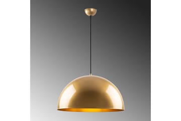 Taklampe Brena Gull Enkelt Sokkel - 50 x 50 x 121 cm - Belysning - Innendørsbelysning & Lamper - Vinduslampe