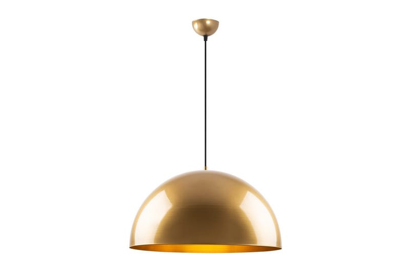 Taklampe Brena Gull Enkelt Sokkel, 50 x 50 x 121 cm