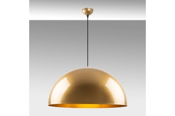 Taklampe Brena Gull Enkelt Sokkel - 60 x 60 x 126 cm - Belysning - Innendørsbelysning & Lamper - Vinduslampe