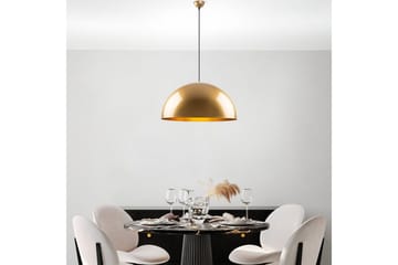 Taklampe Brena Gull Enkelt Sokkel - 60 x 60 x 126 cm - Belysning - Innendørsbelysning & Lamper - Vinduslampe