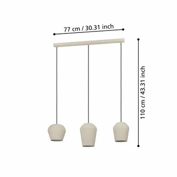 Taklampe Cambaito - 19,5 cm - Belysning - Innendørsbelysning & Lamper - Vinduslampe