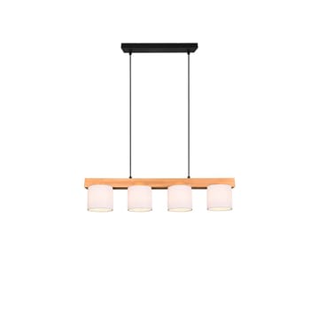 Taklampe Cameron - Hvit/tre - Belysning - Innendørsbelysning & Lamper - Vinduslampe