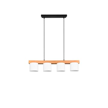 Taklampe Cameron - Hvit/tre - Belysning - Innendørsbelysning & Lamper - Vinduslampe