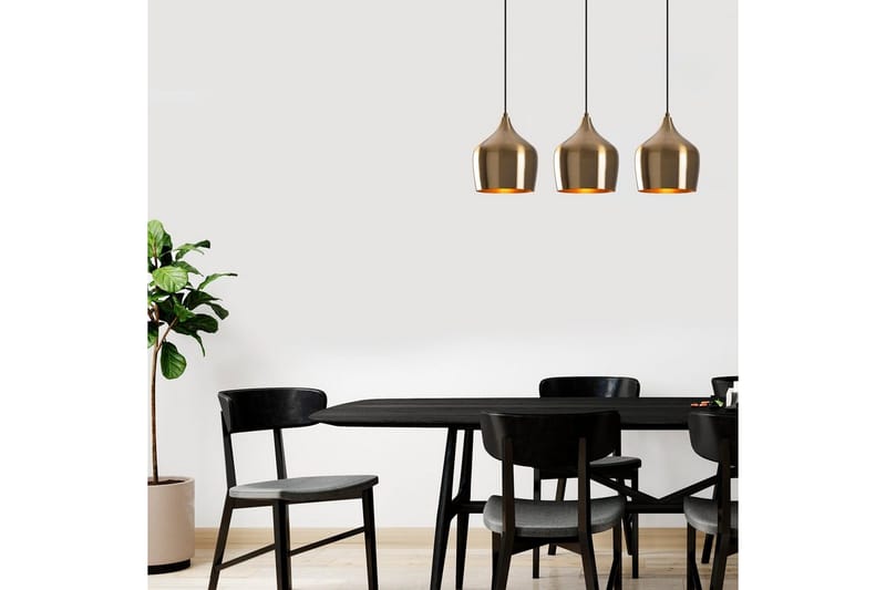 Taklampe Chichela tre vintage - Gull - Belysning - Innendørsbelysning & Lamper - Vinduslampe