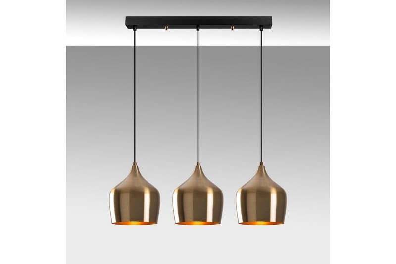 Taklampe Chichela tre vintage - Gull - Belysning - Innendørsbelysning & Lamper - Vinduslampe