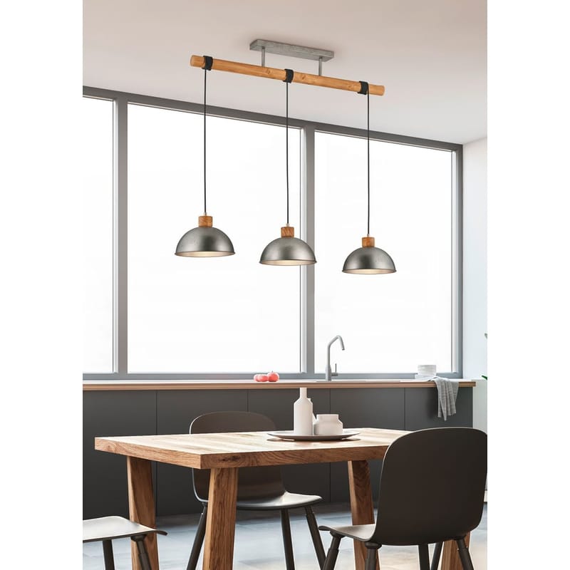 Taklampe Delhi - 3 lamper - Belysning - Innendørsbelysning & Lamper - Vinduslampe