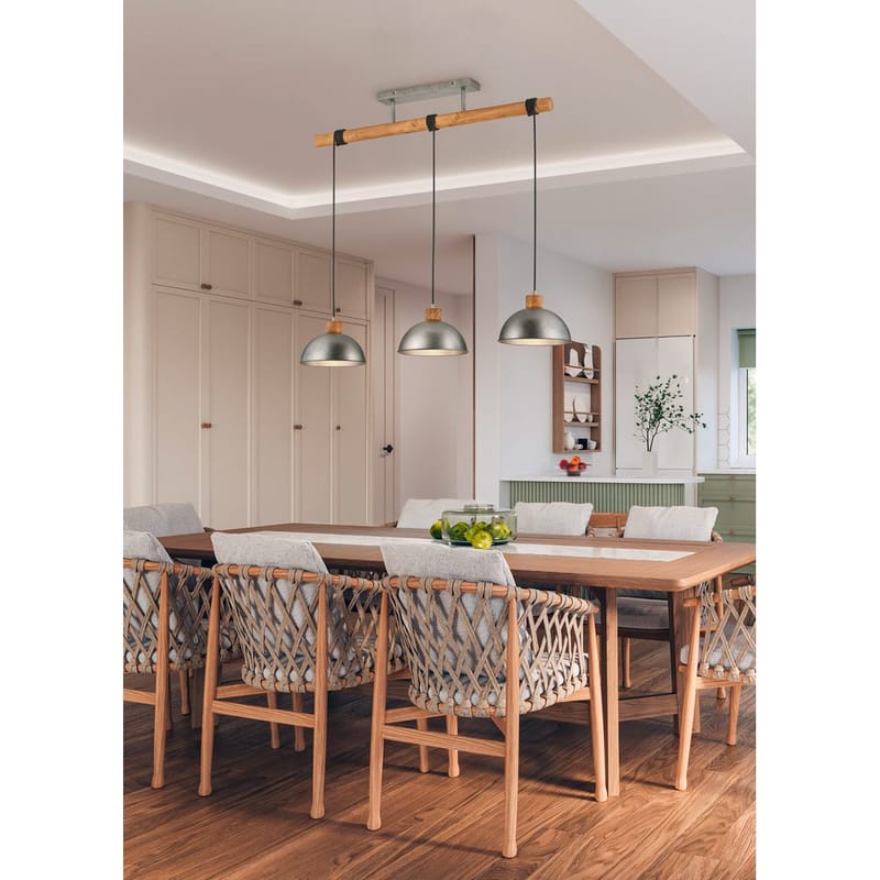 Taklampe Delhi - 3 lamper - Belysning - Innendørsbelysning & Lamper - Vinduslampe