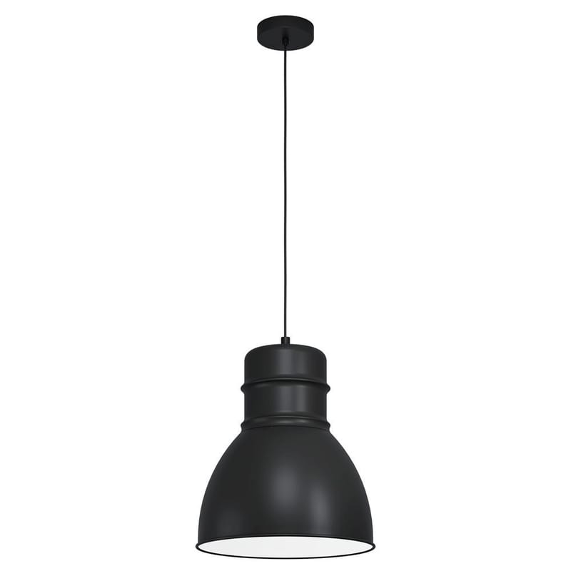 Taklampe Ebury, Svart/Hvit
