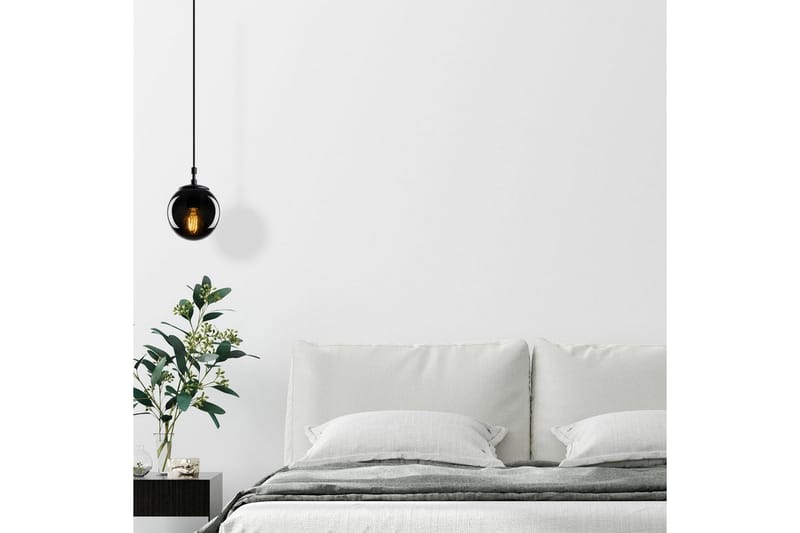 Taklampe Giuseppe Svart / Røyk - Svart / Røyk - Belysning - Innendørsbelysning & Lamper - Vinduslampe