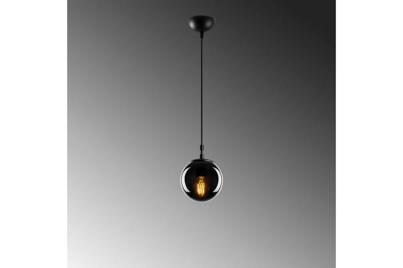 Taklampe Giuseppe Svart / Røyk - Svart / Røyk - Belysning - Innendørsbelysning & Lamper - Vinduslampe