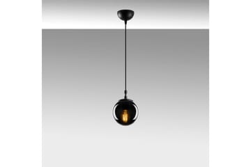 Taklampe Giuseppe Svart / Røyk - Svart / Røyk - Belysning - Innendørsbelysning & Lamper - Vinduslampe