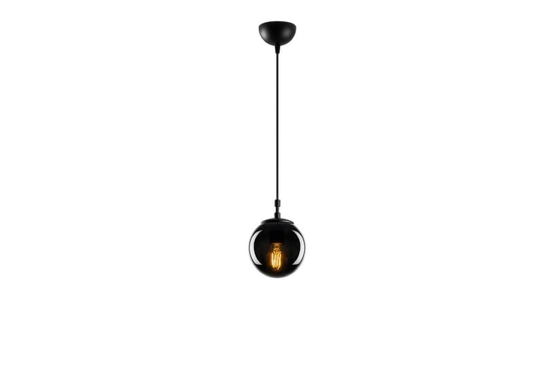Taklampe Giuseppe Svart / Røyk - Svart / Røyk - Belysning - Innendørsbelysning & Lamper - Vinduslampe
