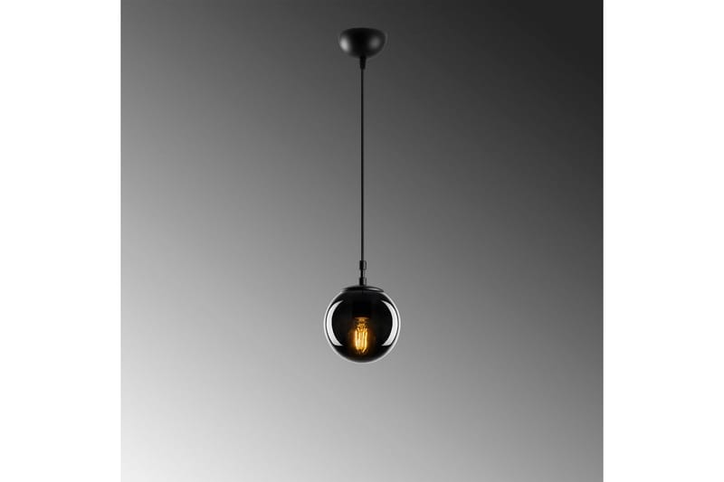 Taklampe Giuseppe Svart / Røyk - Svart / Røyk - Belysning - Innendørsbelysning & Lamper - Vinduslampe