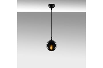 Taklampe Giuseppe Svart / Røyk - Svart / Røyk - Belysning - Innendørsbelysning & Lamper - Vinduslampe