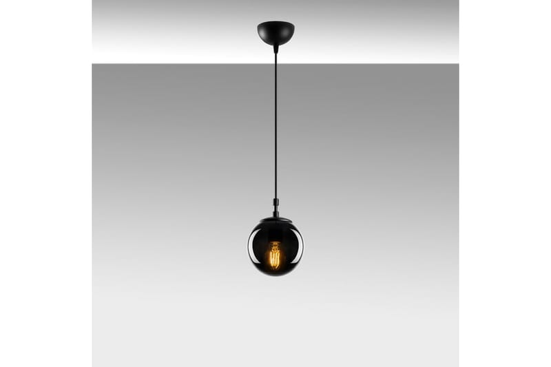 Taklampe Giuseppe Svart / Røyk - Svart / Røyk - Belysning - Innendørsbelysning & Lamper - Vinduslampe
