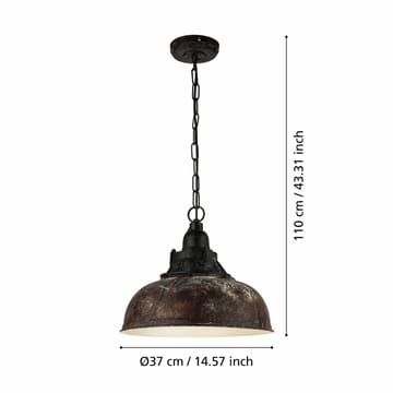 Taklampe Grantham - 37 cm - Belysning - Innendørsbelysning & Lamper - Vinduslampe