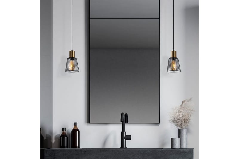 Taklampe Gullistel Svart / Antikk - Svart/Multifarget - Belysning - Innendørsbelysning & Lamper - Vinduslampe