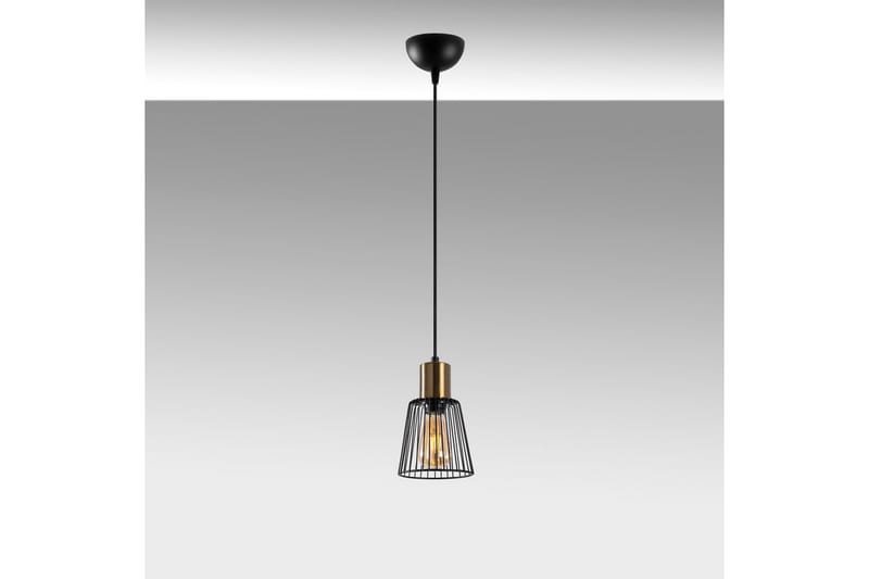 Taklampe Gullistel Svart / Antikk - Svart/Multifarget - Belysning - Innendørsbelysning & Lamper - Vinduslampe