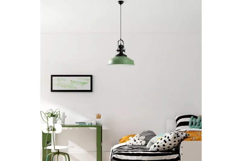 Taklampe Håndverk Grønn - Grønn - Belysning - Innendørsbelysning & Lamper - Vinduslampe