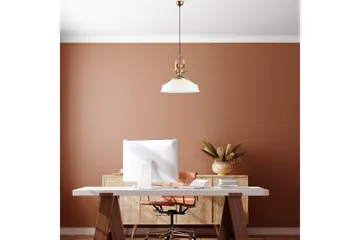 Taklampe Håndverk Hvit - Hvit - Belysning - Innendørsbelysning & Lamper - Vinduslampe