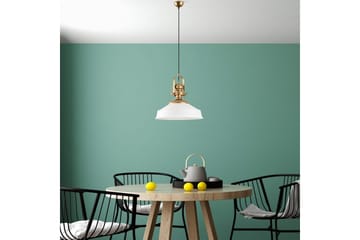 Taklampe Håndverk Hvit - Hvit - Belysning - Innendørsbelysning & Lamper - Vinduslampe