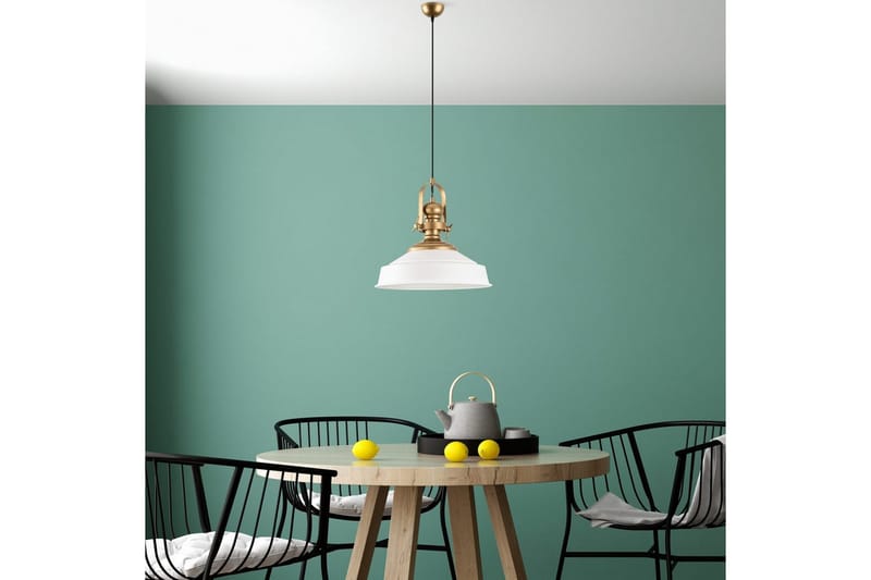 Taklampe Håndverk Hvit - Hvit - Belysning - Innendørsbelysning & Lamper - Vinduslampe