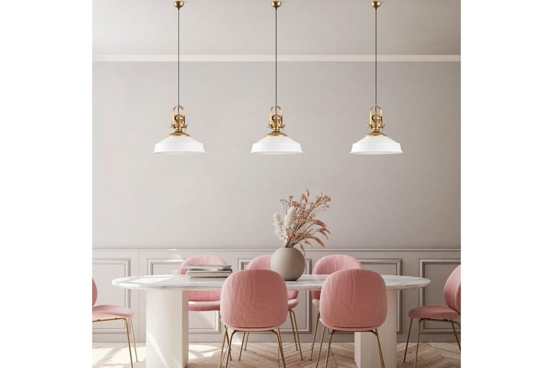 Taklampe Håndverk Hvit - Hvit - Belysning - Innendørsbelysning & Lamper - Vinduslampe