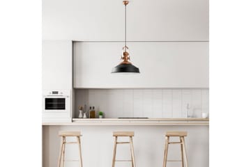 Taklampe Håndverk Svart - Svart - Belysning - Innendørsbelysning & Lamper - Vinduslampe