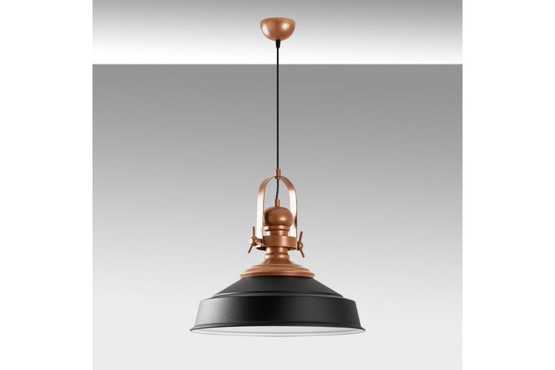 Taklampe Håndverk Svart - Svart - Belysning - Innendørsbelysning & Lamper - Vinduslampe