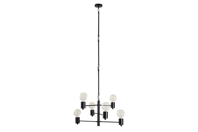 Taklampe Hexaia Opp Svart - Svart - Belysning - Innendørsbelysning & Lamper - Vinduslampe
