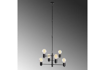Taklampe Hexaia Opp Svart - Svart - Belysning - Innendørsbelysning & Lamper - Vinduslampe