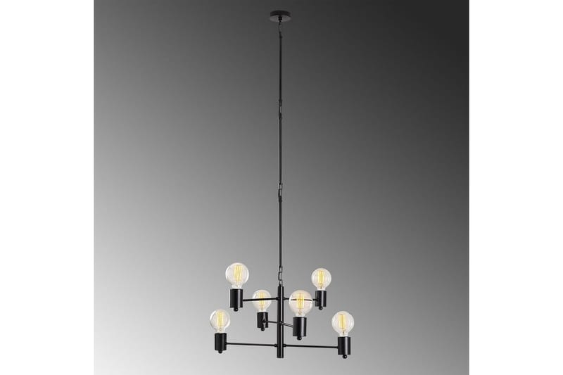 Taklampe Hexaia Opp Svart - Svart - Belysning - Innendørsbelysning & Lamper - Vinduslampe