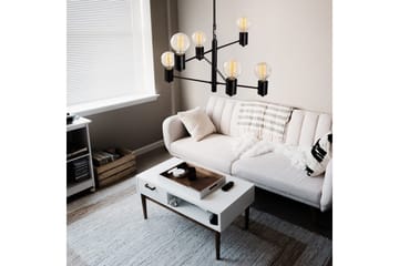 Taklampe Hexaia Opp Svart - Svart - Belysning - Innendørsbelysning & Lamper - Vinduslampe
