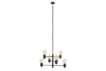 Taklampe Hexaia Opp Svart - Svart - Belysning - Innendørsbelysning & Lamper - Vinduslampe