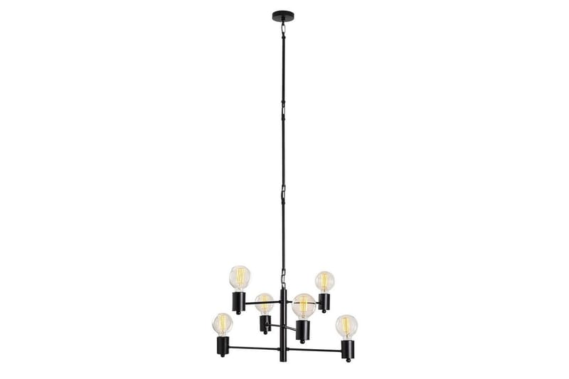 Taklampe Hexaia Opp Svart - Svart - Belysning - Innendørsbelysning & Lamper - Vinduslampe