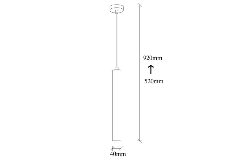 Taklampe Jee Svart - Svart - Belysning - Innendørsbelysning & Lamper - Vinduslampe