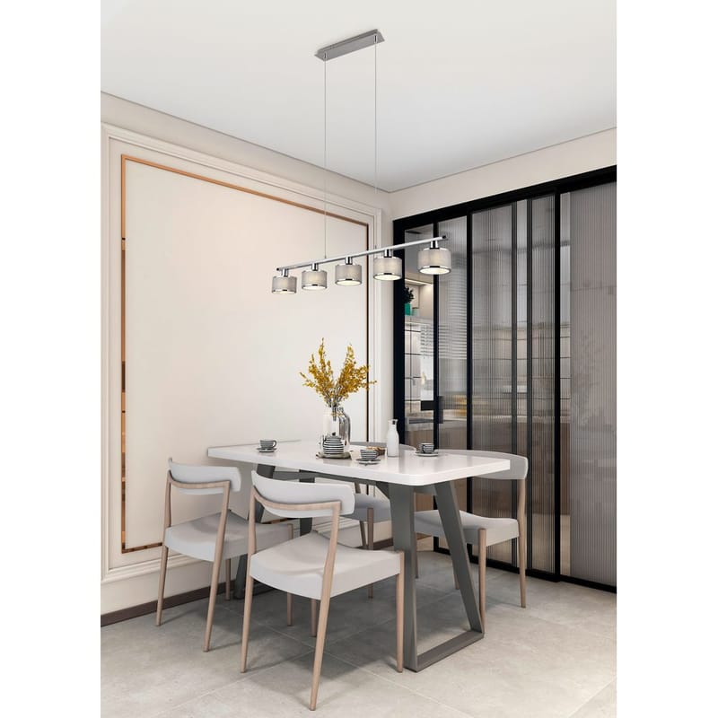 Taklampe Kaprun - 5 lamper - Belysning - Innendørsbelysning & Lamper - Vinduslampe