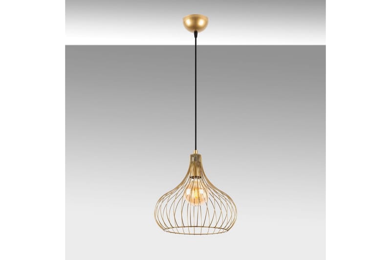Taklampe Kiron Skinnende Gull - Skinnende Gull - Belysning - Innendørsbelysning & Lamper - Vinduslampe