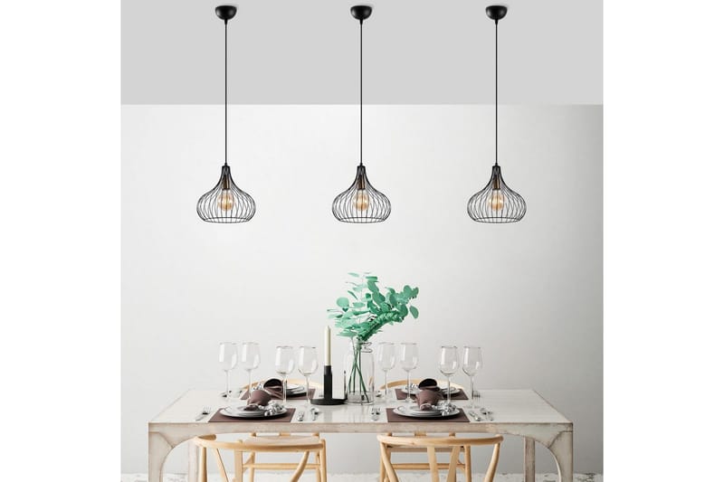 Taklampe Kiron Svart / Antikk - Svart / Antikk - Belysning - Innendørsbelysning & Lamper - Vinduslampe