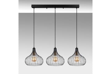 Taklampe Kiron Svart / Gammeldags Tre - Svart - Belysning - Innendørsbelysning & Lamper - Vinduslampe