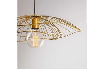 Taklampe Majrula Blomst Gull - Gull - Belysning - Innendørsbelysning & Lamper - Vinduslampe