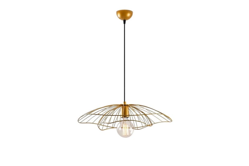 Taklampe Majrula Blomst Gull - Gull - Belysning - Innendørsbelysning & Lamper - Vinduslampe